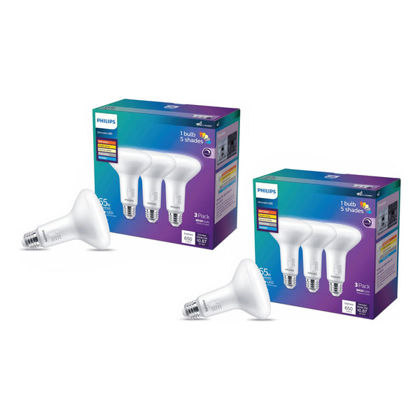 Bombilla Led Philips Br30 65 W De Repuesto Y Ajustable 5 Cct Para Iluminación Personalizada