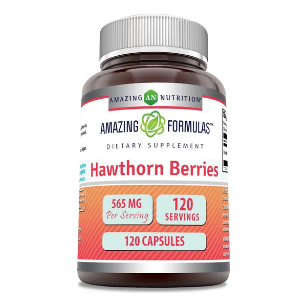 Berries De Hawthorn 565 Mg 120 Cápsulas Sin Gluten Ni OMG