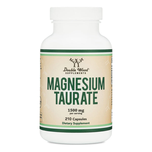Taurato De Magnesio 1500 Mg Suplemento Para Sueño Y Calma 210 Cápsulas