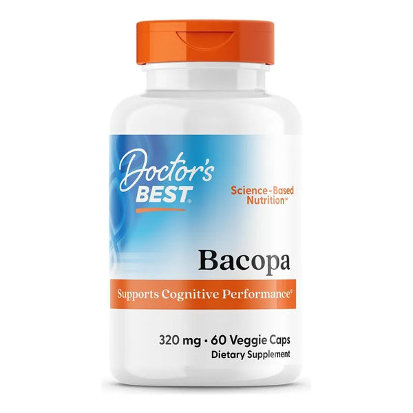 Bacopa Sinapsa 320 Mg Mejora Memoria Antioxidante Cerebral Vegano