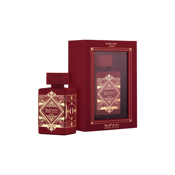 Perfume Unisex Lattafa Badee Al Oud Sublime Fragancia Intensa Duradera