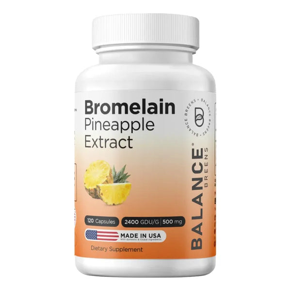 Bromelina 500 Mg Extracto De Piña 120 Cápsulas Apoyo Digestivo Salud Articular