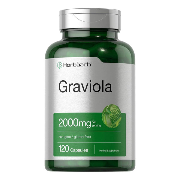 Extracto De Graviola 2000 Mg Sin Gluten 120 Capsulas Alta Potencia
