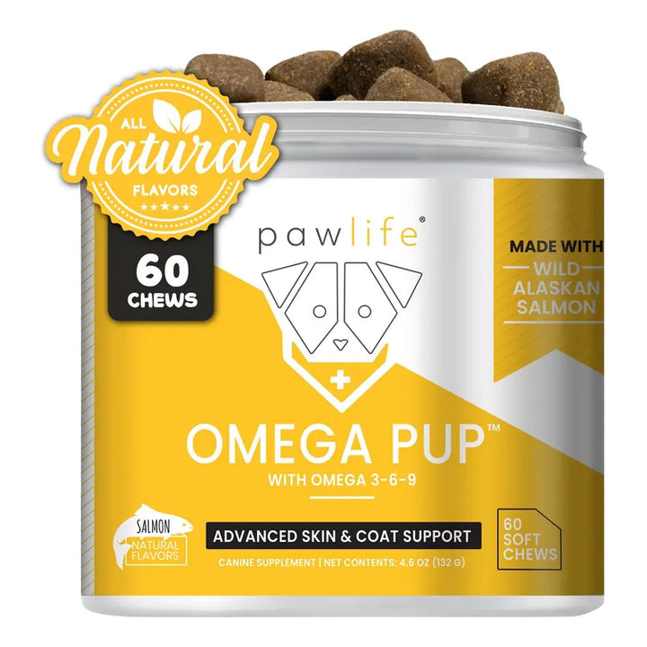 Aceite De Pescado Natural Omega 3 Para Perros 60 Cápsulas Al - Imagen 1