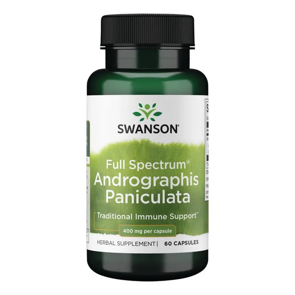 Andrographis Paniculata 400 Mg 60 Cápsulas Suplemento Inmunitario Natural