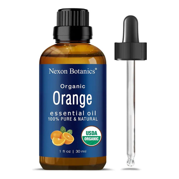 Aceite Esencial De Naranja Orgánica 30ml Hidratación Y Bienestar