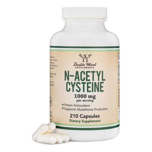 Nac Acetil Cisteína 1000mg Glutatión 120cap Suplemento Antioxidante