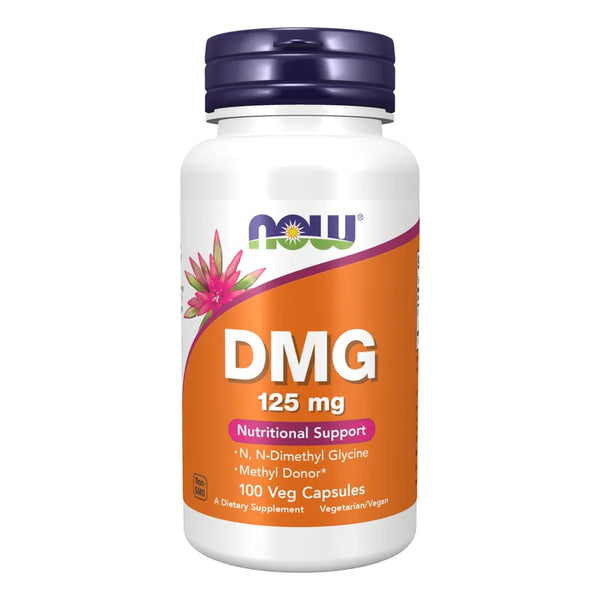 Suplemento DMG N Dimetilglicina 125 Mg Apoyo Nutricional 100 Cápsulas