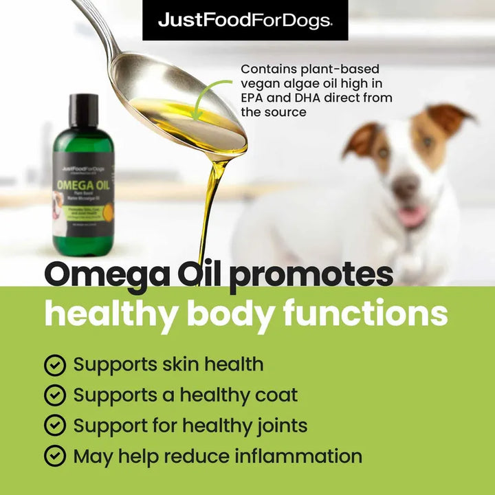 Aceite Omega Plus Para Perros Omega-3 Piel Y Pelaje Salud Ar - Imagen 2