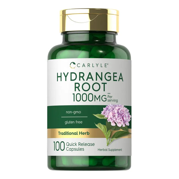 Capsulas De Raiz De Hortensia 1000 Mg 100 Unidades Extracto Natura