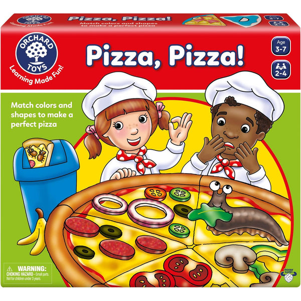 Orchard Toys Juegos De Alces Pizza Pizza Juego De Combinación De Colores Y Formas