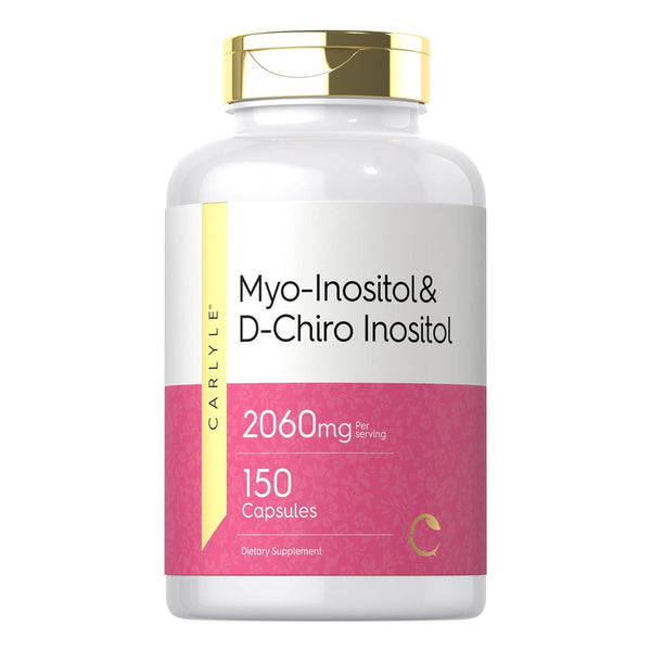 Myo Inositol Y D Chiro Inositol 2600mg 180 Capsulas Carlyle