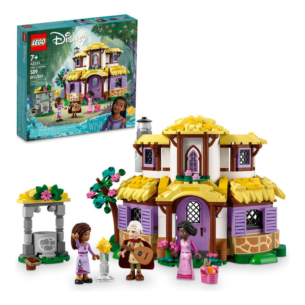 Lego Disney Wish Casa De Asha 43231 Cabaña Mágica Juego De Construcción