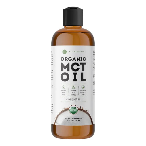 Aceite Mct C8 C10 Coco Puro Organico Para Cafe 240 Ml Energetico Natural