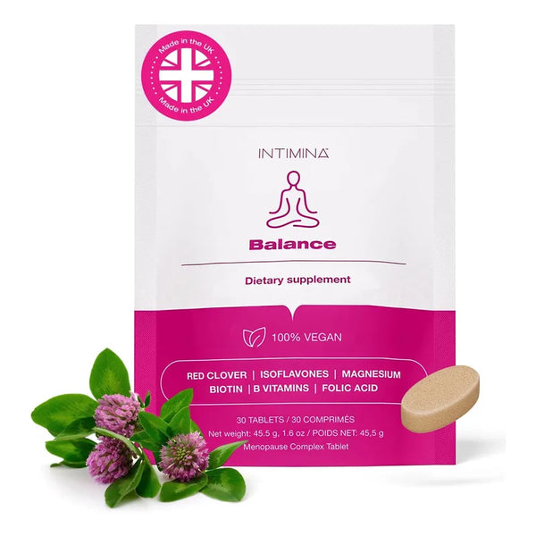 Balance Hormonal Y Menopausia Vitaminas Y Trebol Rojo