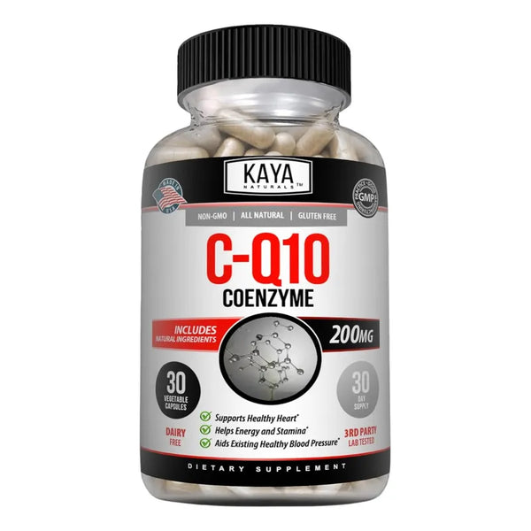 Antioxidante Coq10 Power Para Salud Del Corazón Con Coenzima Q10 Para Energía