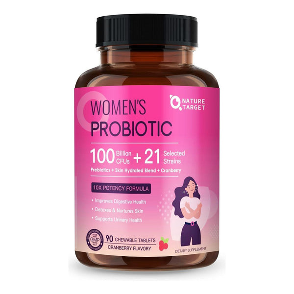 Probioticos Para Mujeres 100 Billones Cfu Salud Y Belleza Integral