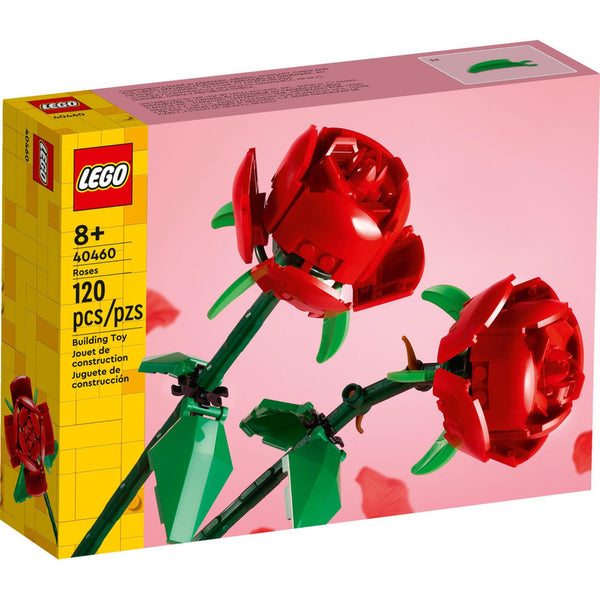Kit De Construcción De Rosas Para Decoración Flores Rojas De 10 Pulgadas Regalo Único
