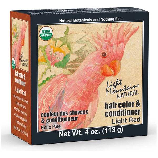 Tinte Organico Rojo Claro De Henna Para Cabello Sin Quimicos