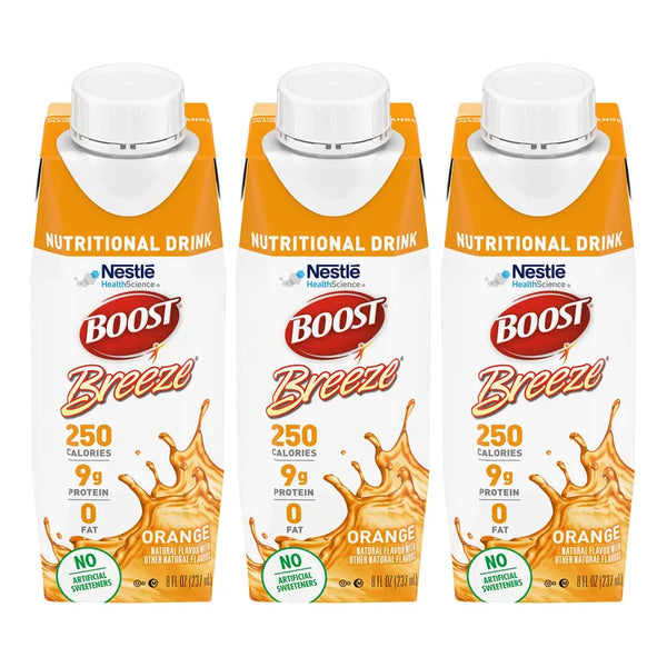 Bebida Nutricional Breeze Naranja 240 Ml Paquete De Tres Energetica Y Saludable