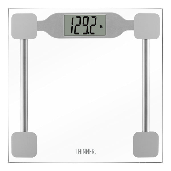 Bascula De Bano Digital Conair Thinner Vidrio Templado Hasta 400 Lb