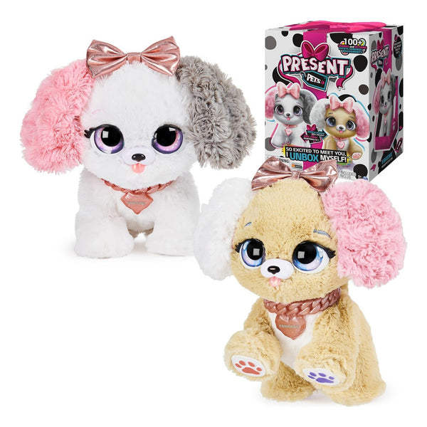 Present Pets Mascota Interactiva Peluche Cachorro Fancy Puppy con Más de 100 Sonidos y Acciones