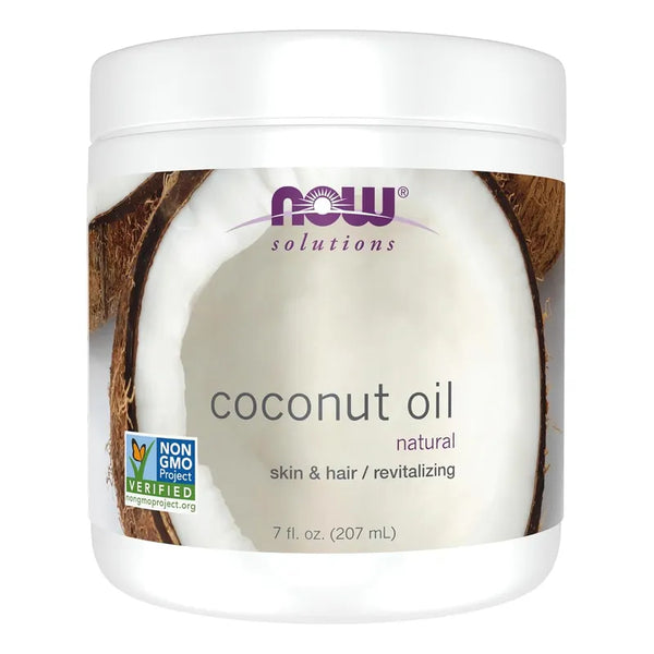 Aceite De Coco Now Solutions Para Piel Y Cabello 200ml Natural Vegano