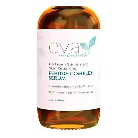 Suero Facial Complejo Antiedad Peptidos Eva Naturals Más Elasticidad