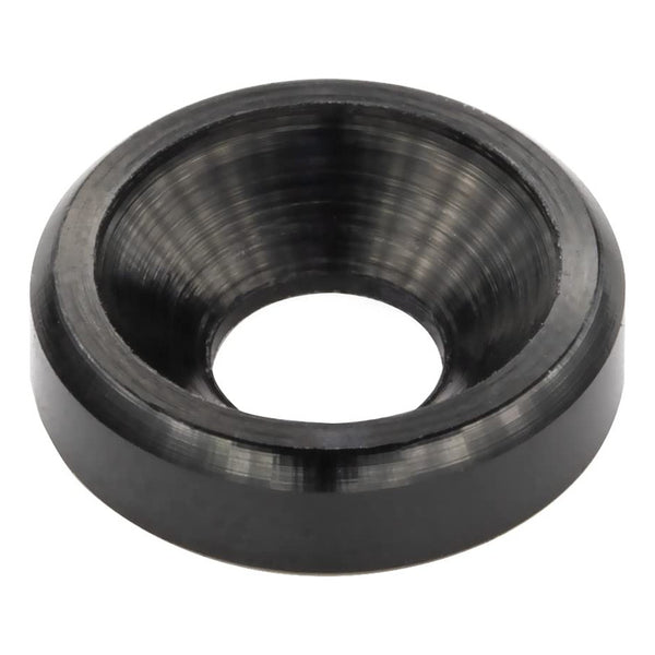 Arandelas Avellanadas Aluminio M3 Negras Para Proyectos Duraderos