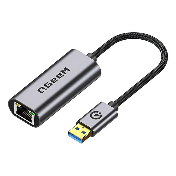 Adaptador Usb 3.0 A Ethernet Gigabit Rj45 Red Cable Trenzado