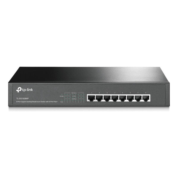 Switch Tp-Link Tl-Sg1008mp Red Poe Conectividad Sin Límites