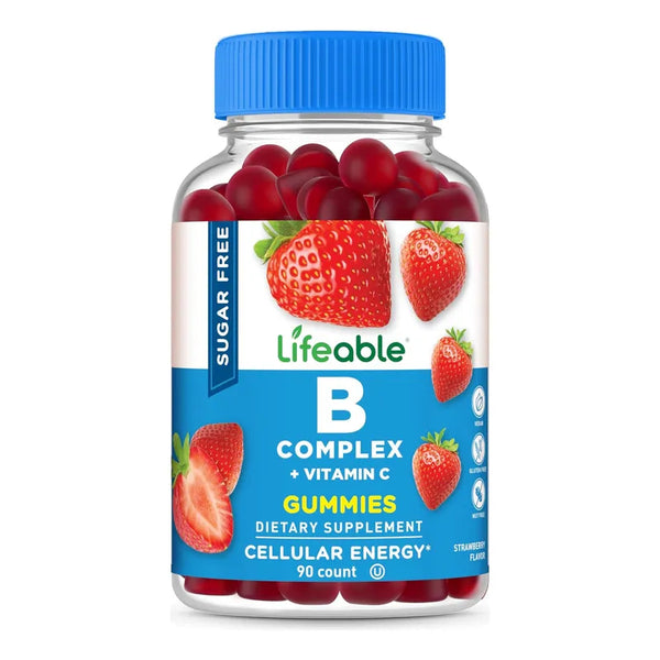 Gomitas Energéticas De Vitamina B Cuerpo Saludable Sin Azúcar