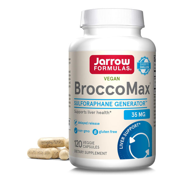 Broccomax Jarrow Formulas Suplemento Salud Hepatica 120 Capsulas