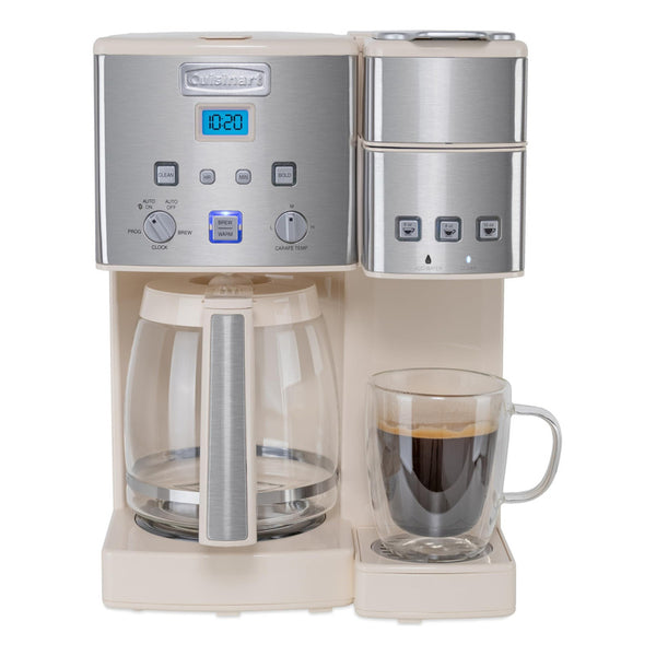 Cafetera Cuisinart De Una Sola Porción 12 Tazas Con Crema Multifuncional