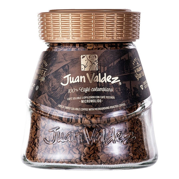 Cafe Juan Valdez Soluble Liofilizado 100 Colombiano Sabor Excepcional