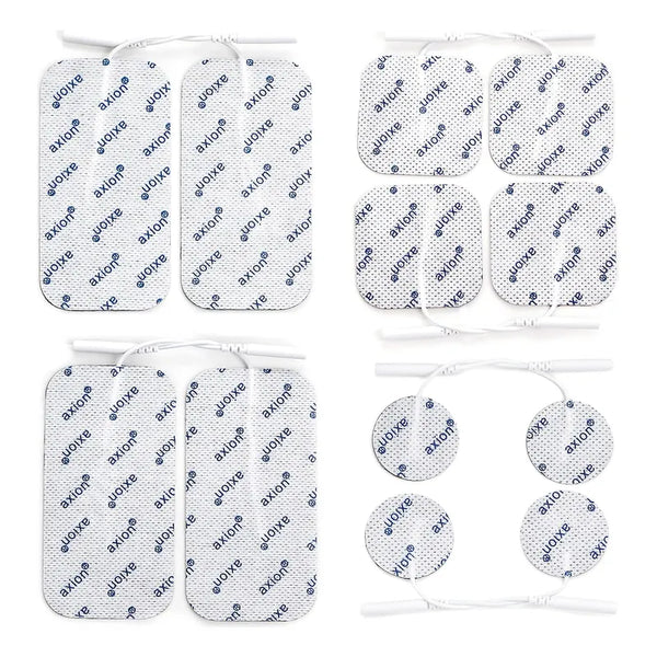 Masajeador Electroestimulador Tens 12 Almohadillas Conexión Segura