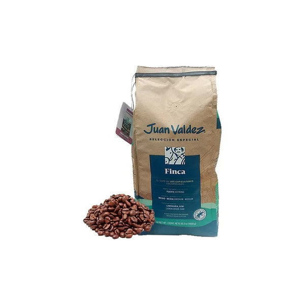 Cafe Juan Valdez Grano Gourmet Calidad Premium 1 Kg de Sabor Inigualable