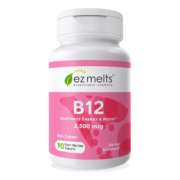 B12 Metilcobalamina 2500 Mcg Sublingual Ez Melts 90 Tablas