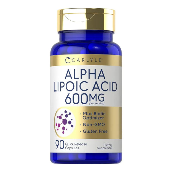 Acido Alfa Lipoico 600 Mg Biotina Antioxidante Universal 90 Cap
