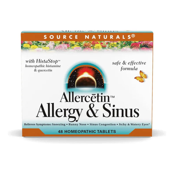 Alercetina Homeopática 48 Tabletas Para Alergias Seguro Y 100 Natural