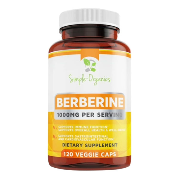 Berberina 1000 Mg Inmunologico 120 Capsulas