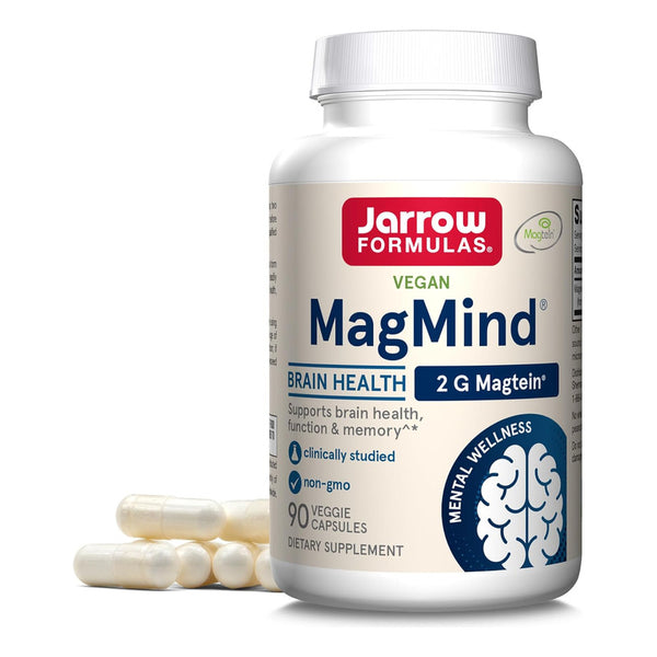 L-Treonato De Magnesio Jarrow Formulas MagMind 90 Caps Funcion Cerebral
