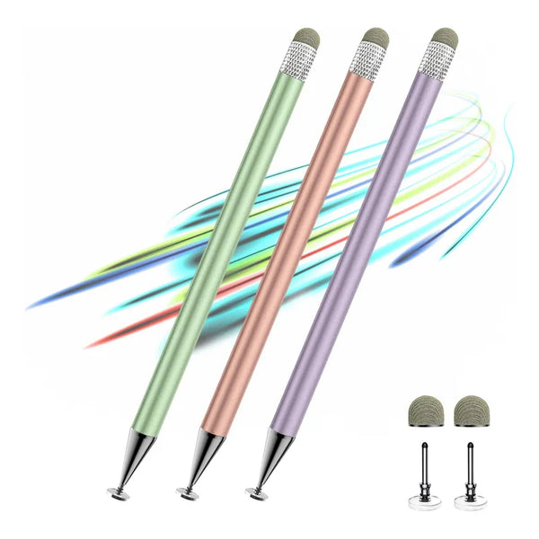 Lapiz Capacitivos 2 En 1 Alta Precision Para Dispositivos Tactiles