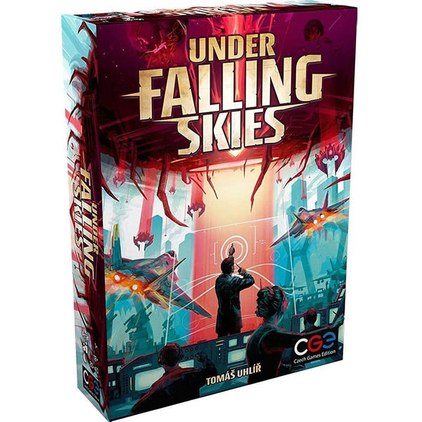 Under Falling Skies Juego De Mesa Para Solitario Con Campaña Estratégica