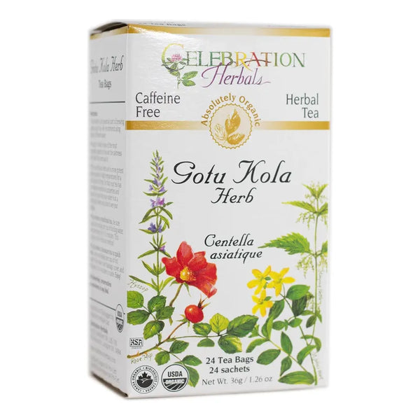 Te Organico Gotu Kola En Capsulas Beneficio Sin Cafeina Para Bienestar