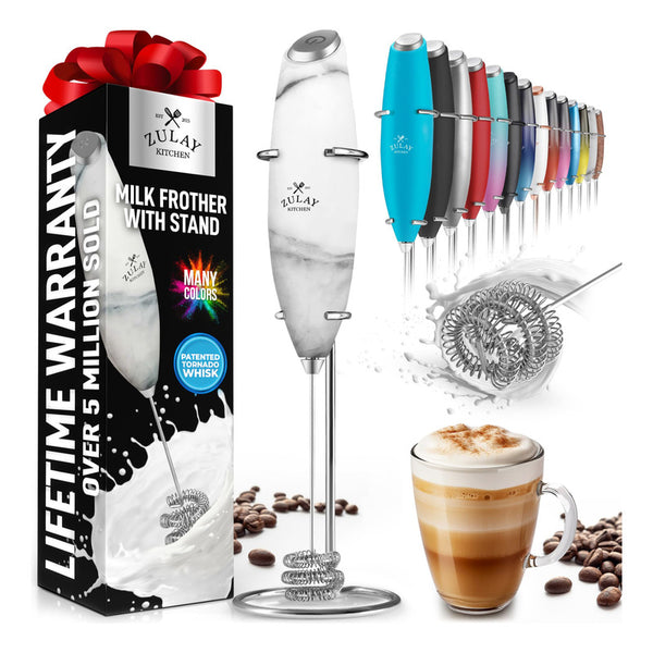 Batidor De Mano Espumador Portátil Zulay Kitchen Tornado Para Café