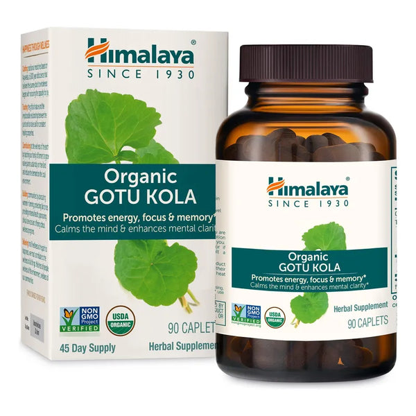 Capsulas Organicas Gotu Kola Refuerzo Mental Memoria 650 Mg