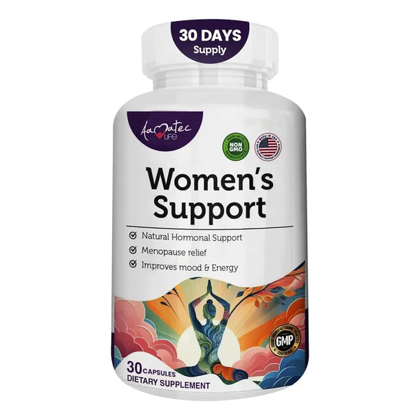 Apoyo Hormonal Mujeres Aamatec Suplemento Natural Menopausia Efectivo