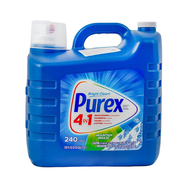 Detergente Ropa Purex Mountain Aroma Fresco Y Eficiencia Superior 9.2 L