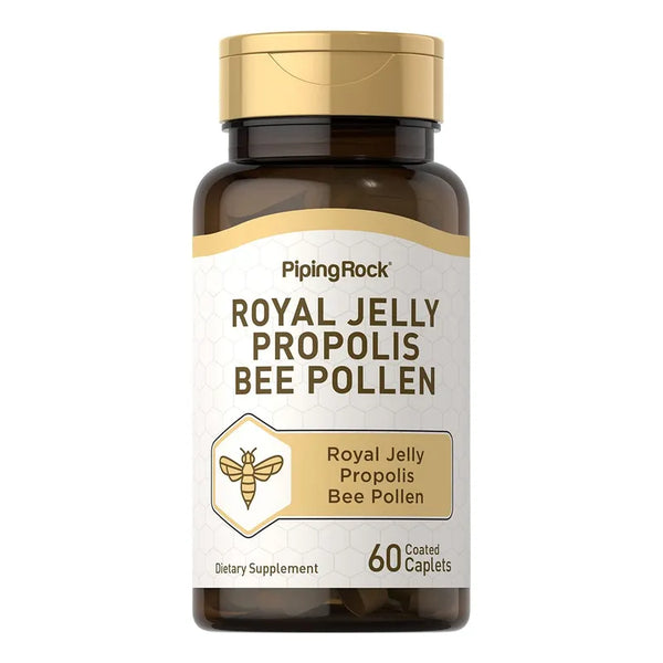 Cápsulas De Jalea Real Con Propóleo Y Polen De Abeja 60 Unidades Vegetariano